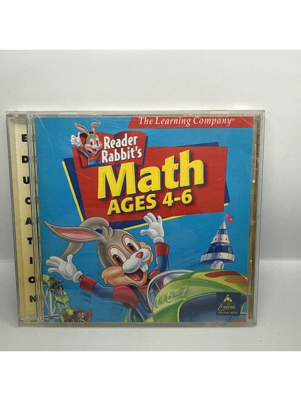 Reader Rabbit Math Ages 4-6 Version 3.0 (CD-ROM, 1998) WINDOWS/MAC Great Disc!